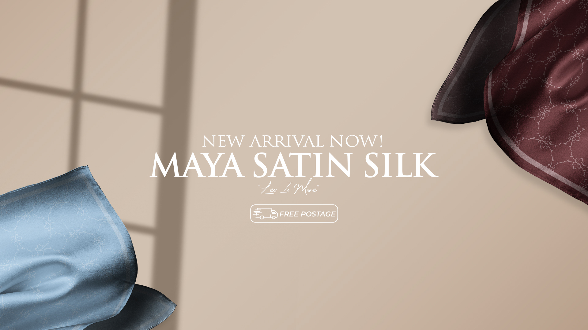 Banner Satin Silk Free